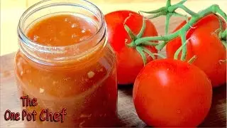 Tomato Chilli Jam | One Pot Chef