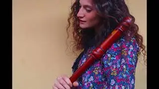 Telemann ~ Fantasia No.1 | Sara Campobasso, recorder