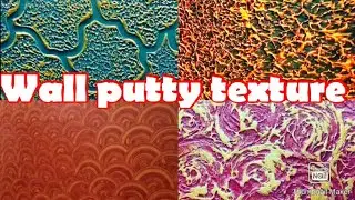 Wall putty texture design ! RooM wall Texure Design putty