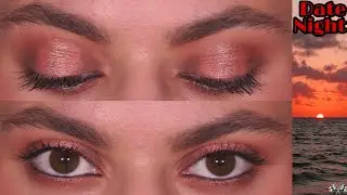 Summer Date Night mit Naturkosmetik 🌅 Ros&eacute; Lidschatten Tutorial | Zao, Alterra, Alverde | Ginkgomen