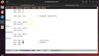 Ассемблер x86-64 - Оператор if