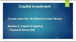 Payback Period (PB)