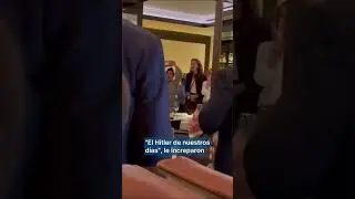 Protestas contra Trump en el restaurante donde fue a cenar
