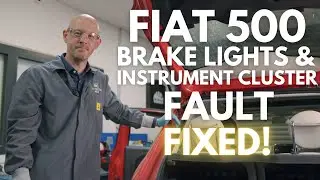 Fiat 500 Brake Lights and Instrument Cluster Fault &ndash; Caused By Wiring Fault