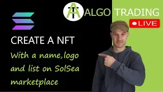 Solana SPL Token NFT with Name, Logo and marketplace listing