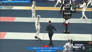 French Championships 2025 SMF - L8 - Constant Roger FRA v Maxime Pauty FRA