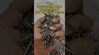 Torx Countersunk Head Coarse Thread Cut Tail Wood Screws #fastener #hardware #screw #screwfactory