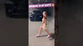 Breaking in my new pink cowgirl 🤠 boots #boots #cowgirl #style #fashion