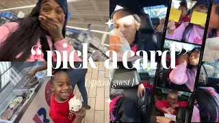 PICK A CARD💌.. ft. my daughter.