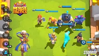 Echo Sage Brawler Merge Tactics Gameplay @ClashRoyale @starboygaming8930 