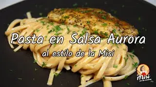 Pasta en Salsa Aurora #PastaAurora #PastaCremosa #ComidaCasera #AuroraSauce #EasyRecipe #CocinaF&aacute;cil