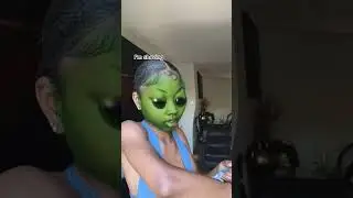Alien Shaving Routine#ShavingRoutine #AlienTransformation #Comedy #Skincare