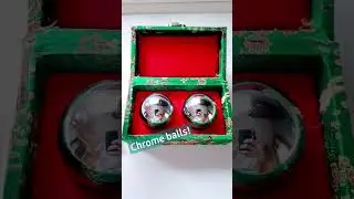 chrome therapy balls! for hand exercise