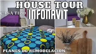 🏠HOUSE TOUR CASA INFONAVIT✨️YA TERMINAMOS DE MUDARNOS😇ANTES DE REMODELAR😍