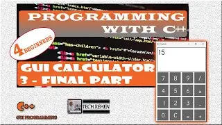 C++ SFML Calculator App (Final Part) | Full UI Design + Mouse Events + Logic Implementation