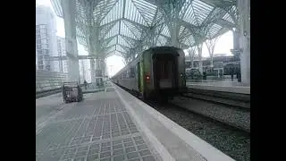 intercity IC 5600 Departing from lisboa oriente