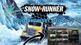 How to fix the mod browser | Snowrunner PS5
