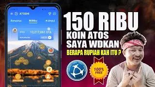 BUKTI WD AIRDROP ATOSHI GLOBAL TERBARU BULAN 9 INI #airdrop #crypto #atoshiglobal
