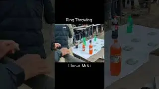 Ring Throwing Game Trick || Lhosar Mela