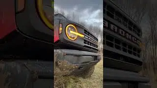 We can&rsquo;t get enough of these #alpharex headlights! #offroad #broncobuild #cjoffroad #fordbronco