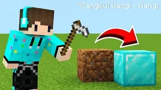 MINECRAFT TAPI CANGKUL AJAIB BISA MENGABULKAN PERMINTAAN !