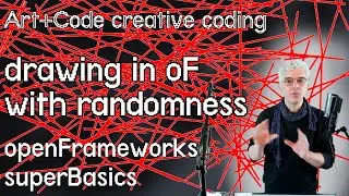 Drawing generative lines - tutorial: openFrameworks superBasics e06