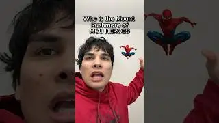 Who is the Mount Rushmore of MCU Heroes #spiderman #mcu #comics #marvel