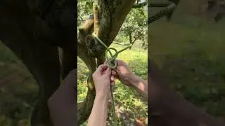Practical knotting tips: Figure-Eight Knot tying method #knot #knotskill #rope