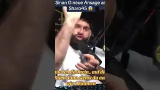 Sinan G brutalo Ansage an Sharo❌❌❌!!!! #mma #deutschrap #boxing #rap #lustig #memes #funny #clips