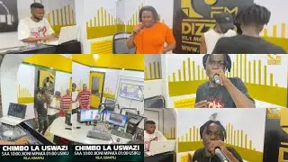 JAY COMBATI AKIIMBA VYOTE SINA,HABALI YA UZIMA & BINTI ATHUMANI LIVE NDANI YA DZM FM/DJ BRANTA WAUWE
