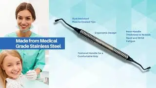 Dental Amalgam Plugger Double Ended 2mm 2.5mm ARTMAN Brand