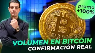 Volumen en Bitcoin: La Confirmaci&oacute;n Profesional en Vivo