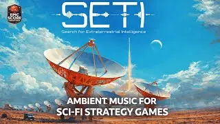 SETI Ambience & Cinematic Sci-Fi Music 🌌  Deep Space Strategy & Discovery (2 Hours)