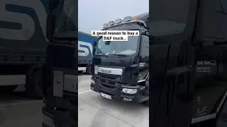 A good reason to buy a DAF truck.. #shorts #truck #truckdriver