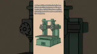 Plano Milling Machine #MillingMachine#EngineeringConcepts#MechanicalEngineering