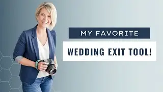 How To Control The Wedding Sparkler Exit as A Wedding Photographer