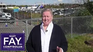 Mary Fay for  CT Comptroller -Tweed New Haven Airport
