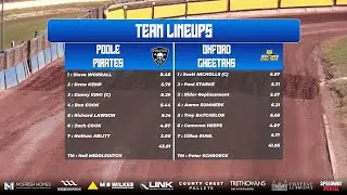 Poole vs Oxford | Jubilee | POOLE PIRATES SPEEDWAY 2022