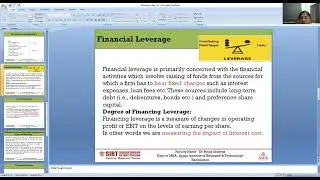 Types  of Leverage ,Financial Management, II Semester