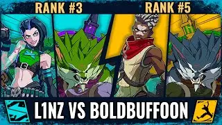 L1Nz vs BoldBuffoon &ndash; [Rank #3] Warwick Jinx VS Ekko Warwick [Rank #5] | 2XKO