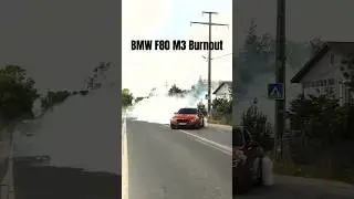BMW F80 m3 crazy burnout #car #bmw #drift #burnout #m3 #f80m3