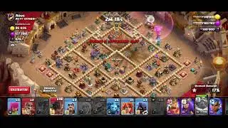 TH16 WARDEN CHARGE ROCKET LOONS with FIREBALL Attack Strategy|TH16 3 Star Strategies|Clash Of Clans