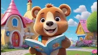 Bobby Bear Finds a Book | Reading Song for Kids | Nursery Rhymes in English