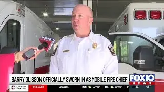 Barry Glisson officially sworn in as Mobile fire chief