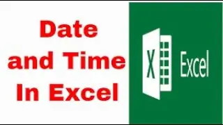 Part - 15 Handling Date and Time Excel in Tamil Date and Time