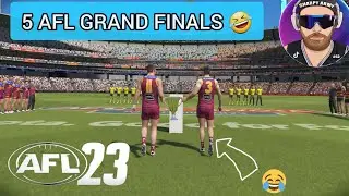 AFL 23 DAY 3 - 5 GRAND FINAL ATTEMPTS-  8 MORE CRASHES