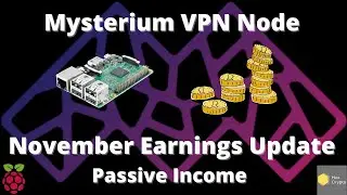 Mysterium Node Earnings Update - November 2021