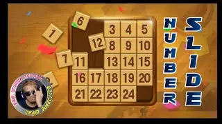 BLACK LABEL//24 Number puzzle-slide//reverse set up//winning challenge//#first #goal