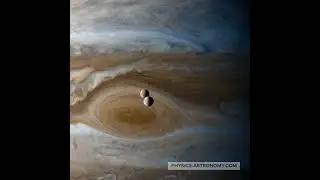 This Amazing Video Of Europa and Io Orbiting Jupiter Has Gone Viral, And, It Is 100% Legit