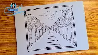 رسم المنظور والظل والنور سهل || 2